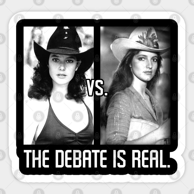 The Debate is Real: 2 Sticker by StudioSiskart 